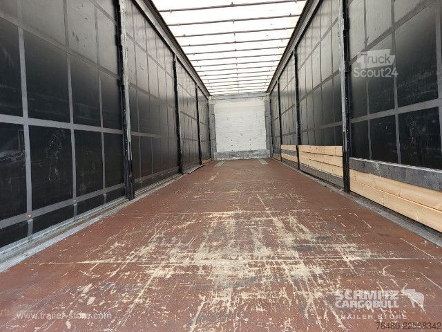Öppen semitrailer med kapell Schmitz Cargobull Schiebeplane Standard