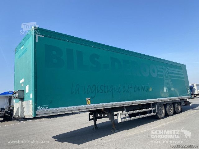 Skåpsemitrailer Trouillet Semitrailer Dryfreight Mega