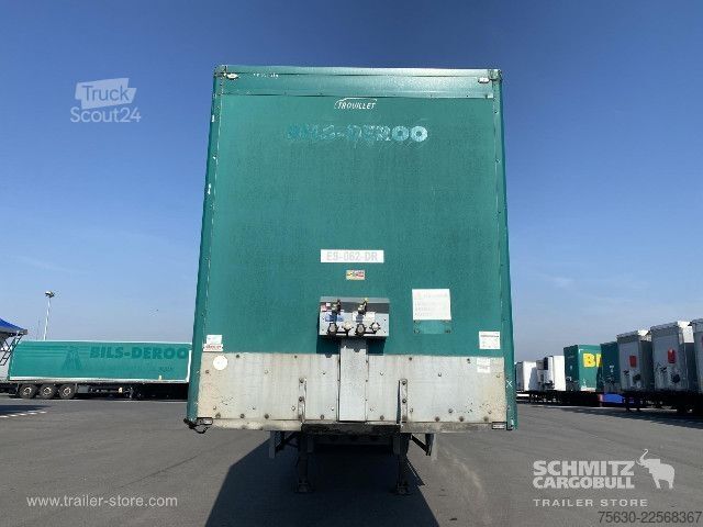 Skåpsemitrailer Trouillet Semitrailer Dryfreight Mega