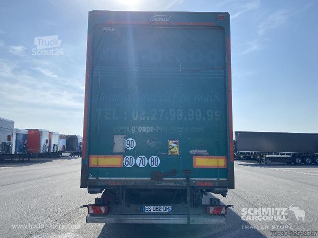 Skåpsemitrailer Trouillet Semitrailer Dryfreight Mega