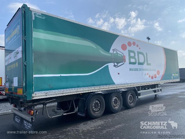 Skåpsemitrailer Trouillet Semitrailer Dryfreight Standard