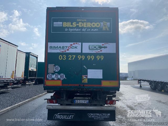 Skåpsemitrailer Trouillet Semitrailer Dryfreight Standard