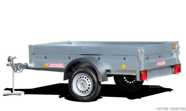 Reboque com plataforma rebaixada WOERMANN Primo 7520/114