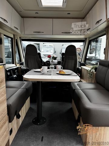 Autocaravana integral EURAMOBIL Integra Line 720 EF ohne Hubbett Mondial ALDE