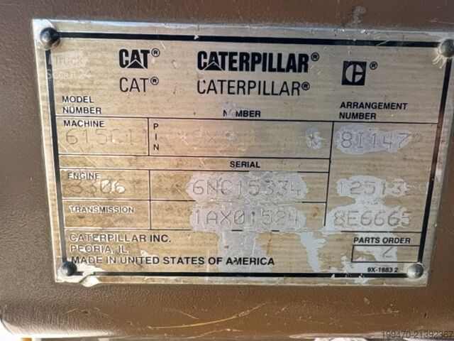 скребок Caterpillar 615C