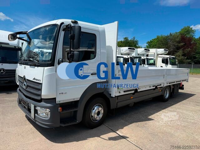 Camion plateau MERCEDES-BENZ ATEGO 1221 L Pritsche 6,4 m*NL 7 T*LH 90 cm*ADR