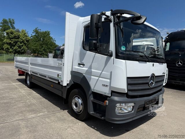 Camion plateau MERCEDES-BENZ ATEGO 1221 L Pritsche 6,4 m*NL 7 T*LH 90 cm*ADR
