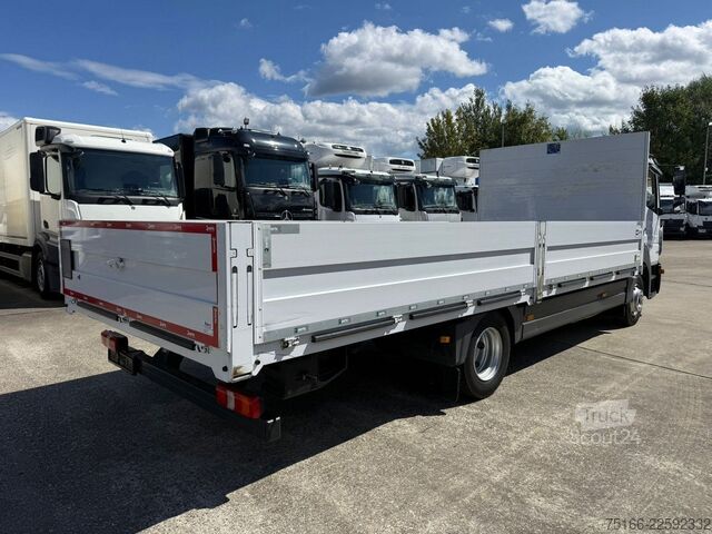 Camion plateau MERCEDES-BENZ ATEGO 1221 L Pritsche 6,4 m*NL 7 T*LH 90 cm*ADR