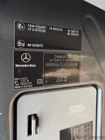 Magas tetős furgon MERCEDES-BENZ Sprinter 315CDI L2H2 Kombi 9-S. Autom. Dachklima