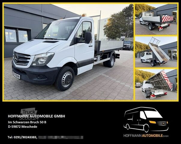Wywrotka dostawcza MERCEDES-BENZ Sprinter 514 CDI 5t Dreiseiten Kipper Zwilling
