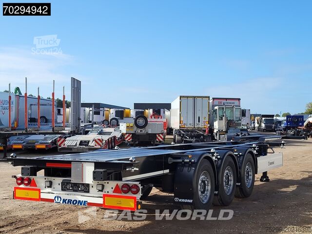Transporte de contentores Krone SD NEW 20ft 30ft 40ft Liftachse