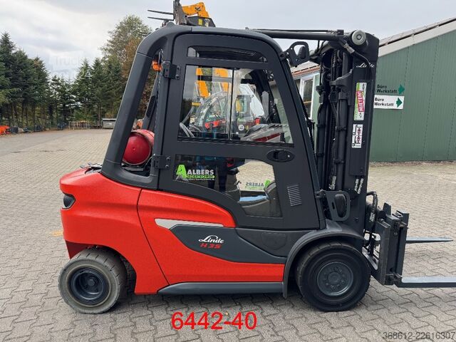 Frontgaffeltruck Linde H 35 T 01