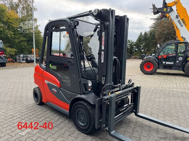 Frontgaffeltruck Linde H 35 T 01