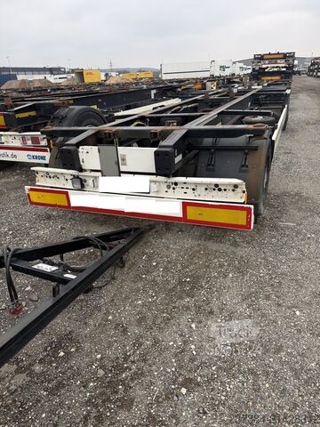 Remorque à châssis interchangeable Krone AZW 18 Jumbo 25Stück