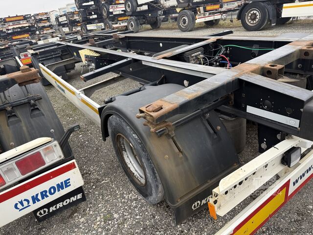 Remorque à châssis interchangeable Krone AZW 18 Jumbo 25Stück