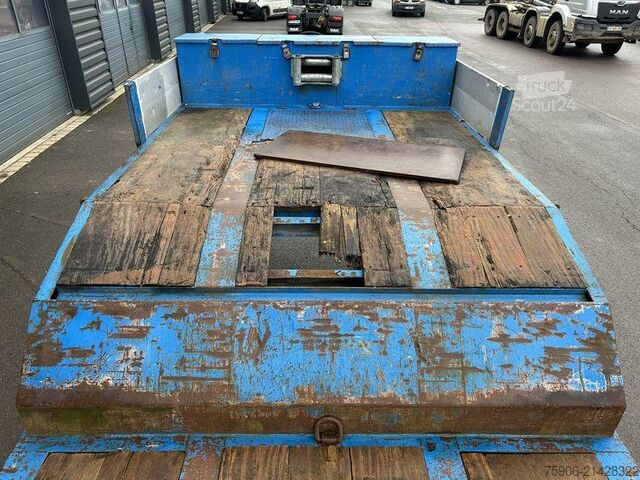 Puspriekabė ilgoms medžiagoms Kaiser PORTE ENGINS 3 ESSIEUX