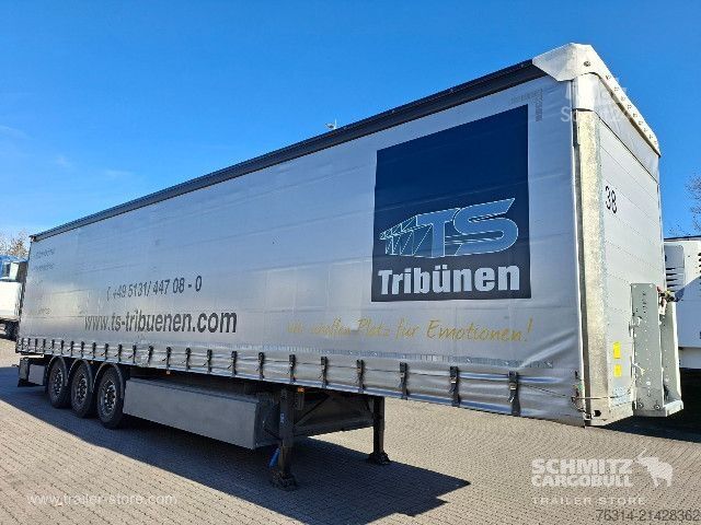 Atvira puspriekabė su tentu Schmitz Cargobull Curtainsider Standard