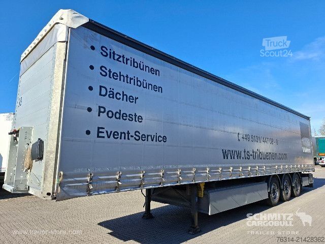 Atvira puspriekabė su tentu Schmitz Cargobull Curtainsider Standard
