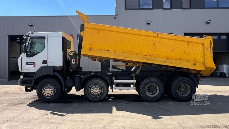 شاحنة قلابة Renault Kerax 450 DXI (BOITE MANUELLE / LAMES / GRAND P...