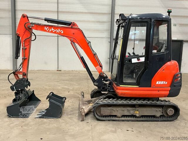 Mini ekskavators Kubota KX 61-3