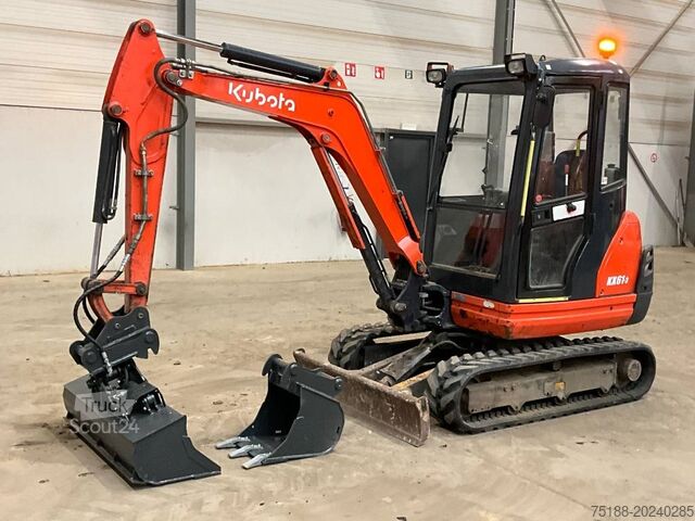 Mini ekskavators Kubota KX 61-3