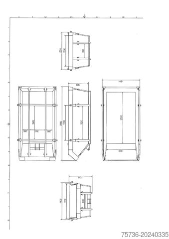 Contenitore scarrabile Portaalcontainer 6m³ New! 
