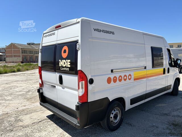 Caravane/camping-car Fiat Weinsberg Carabus 600 K | 4 Posti Letto | Completamente Attrezzato