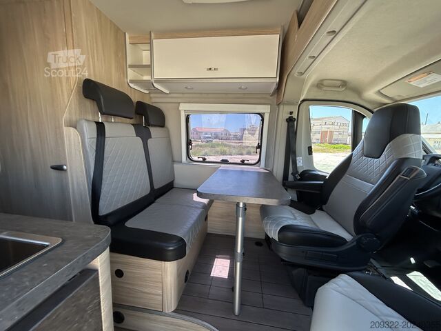 Caravane/camping-car Fiat Weinsberg Carabus 600 K | 4 Posti Letto | Completamente Attrezzato
