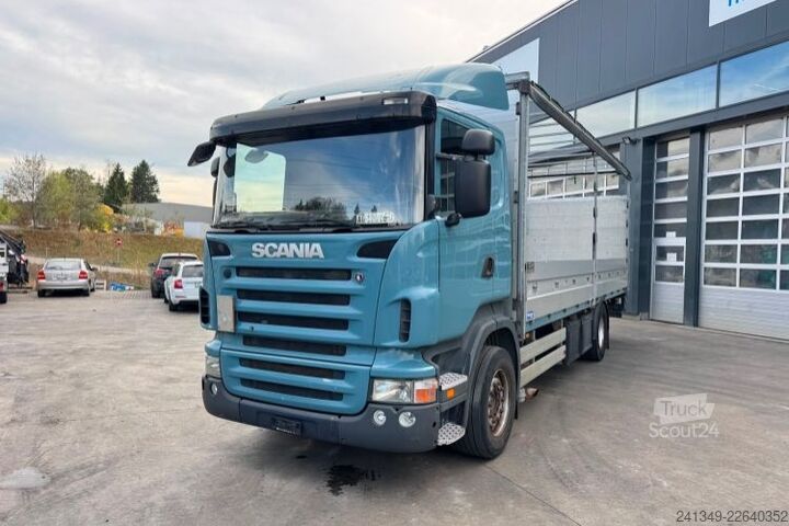 Planbil med presenning SCANIA R380 4x2