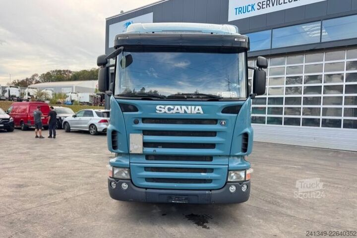 Planbil med presenning SCANIA R380 4x2