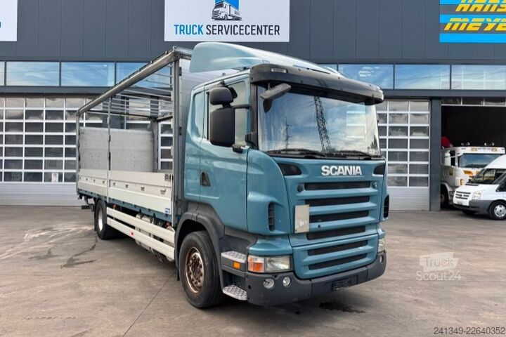Planbil med presenning SCANIA R380 4x2
