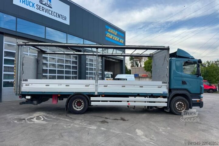 Planbil med presenning SCANIA R380 4x2