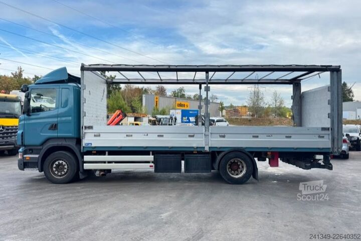 Planbil med presenning SCANIA R380 4x2