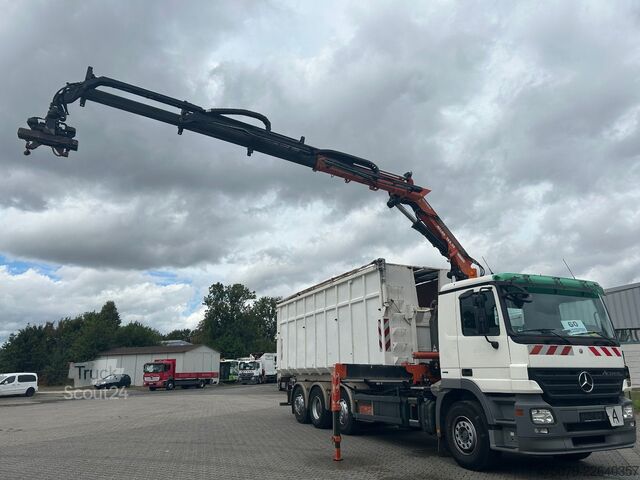 Kroklastebil MERCEDES-BENZ Actors 3241 / 8x2-6 / Atlas 165 + Funk / VDL