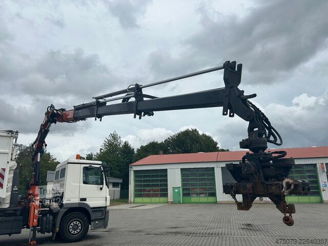 Kroklastebil MERCEDES-BENZ Actors 3241 / 8x2-6 / Atlas 165 + Funk / VDL