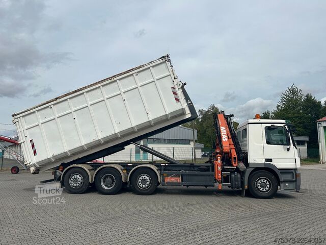 Kroklastebil MERCEDES-BENZ Actors 3241 / 8x2-6 / Atlas 165 + Funk / VDL