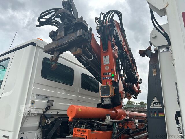 Kroklastebil MERCEDES-BENZ Actors 3241 / 8x2-6 / Atlas 165 + Funk / VDL