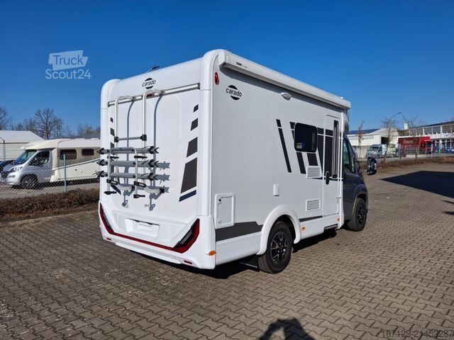 Half-integraal camper CARADO T 135 pro+ / Hubbett / TV Paket