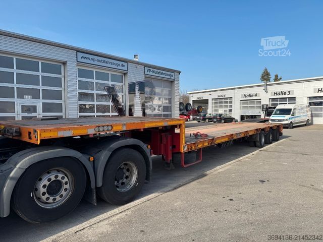 Remorque surbaissée GOLDHOFER STZ-L3-37/80A 3x gelenkt 7,5m ausziehbar