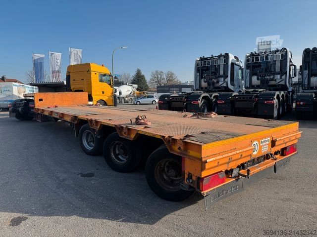 Remorque surbaissée GOLDHOFER STZ-L3-37/80A 3x gelenkt 7,5m ausziehbar