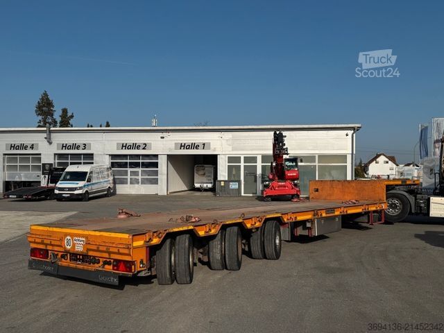 Remorque surbaissée GOLDHOFER STZ-L3-37/80A 3x gelenkt 7,5m ausziehbar