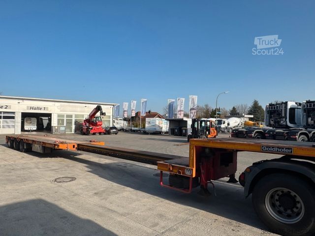 Remorque surbaissée GOLDHOFER STZ-L3-37/80A 3x gelenkt 7,5m ausziehbar