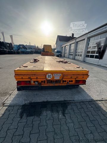 Remorque surbaissée GOLDHOFER STZ-L3-37/80A 3x gelenkt 7,5m ausziehbar