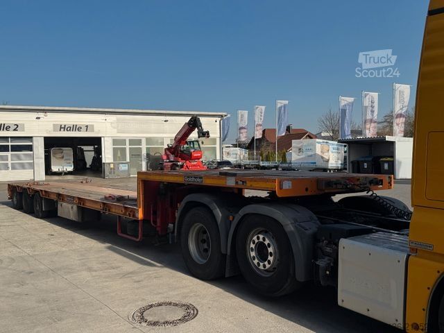 Remorque surbaissée GOLDHOFER STZ-L3-37/80A 3x gelenkt 7,5m ausziehbar