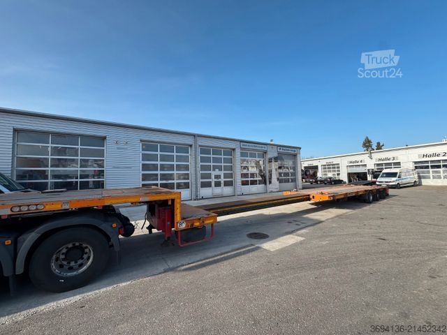 Remorque surbaissée GOLDHOFER STZ-L3-37/80A 3x gelenkt 7,5m ausziehbar