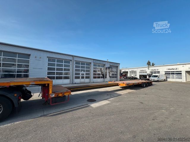 Remorque surbaissée GOLDHOFER STZ-L3-37/80A 3x gelenkt 7,5m ausziehbar