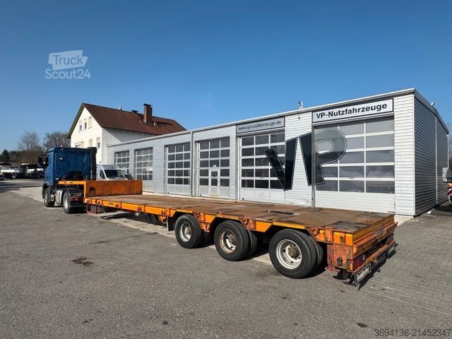 Remorque surbaissée GOLDHOFER STZ-L3-37/80A 3x gelenkt 7,5 m ausziehbar