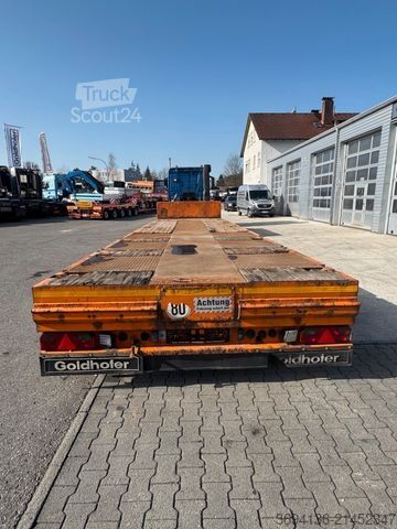 Remorque surbaissée GOLDHOFER STZ-L3-37/80A 3x gelenkt 7,5 m ausziehbar