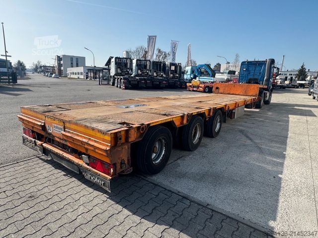 Remorque surbaissée GOLDHOFER STZ-L3-37/80A 3x gelenkt 7,5 m ausziehbar