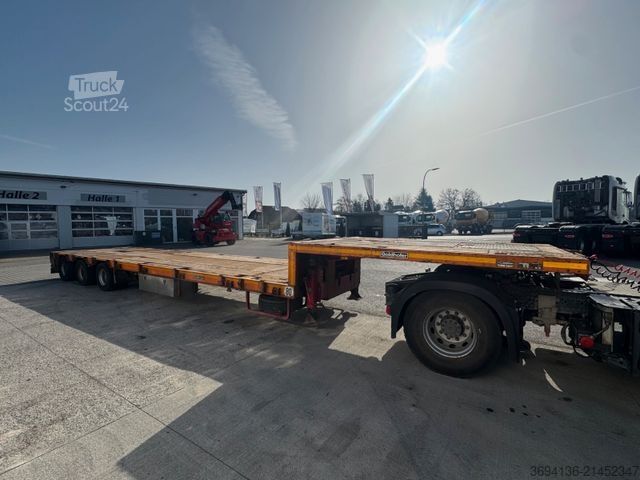 Remorque surbaissée GOLDHOFER STZ-L3-37/80A 3x gelenkt 7,5 m ausziehbar
